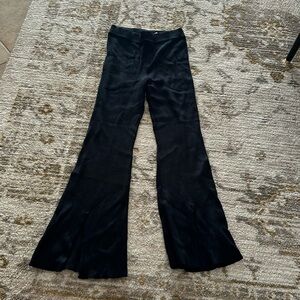 Abercrombie ribbed lounge pants with lower leg slit in front